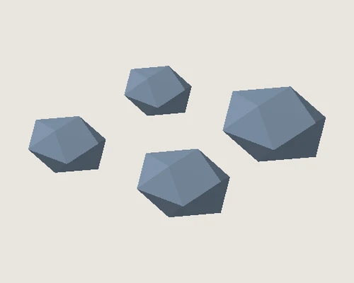 3D model preview of Balance Stone Set