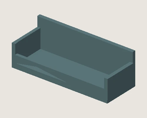 3D model preview of Business Card Holder