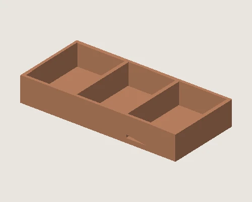 3D model preview of Cable Sorting Tray