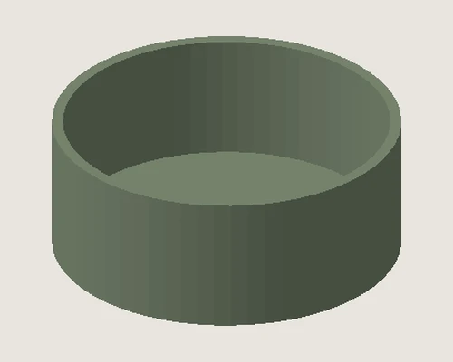 3D model preview of Low Succulent Bowl