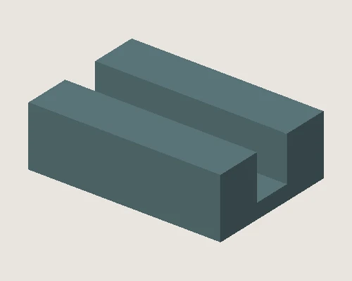 3D model preview of Phone Desk Cradle